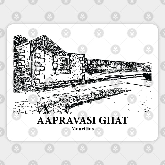 Aapravasi Ghat - Mauritius Magnet by Lakeric